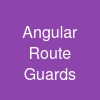 Angular Route Guards