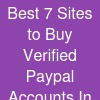 Best 7 Sites to Buy Verified Paypal Accounts In This Year ...