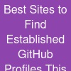 Best Sites to Find Established GitHub Profiles This Year