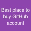 Best place to buy GitHub account