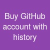 Buy GitHub account with history