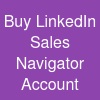 Buy LinkedIn Sales Navigator Account