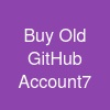 Buy Old GitHub Account7