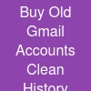 Buy Old Gmail Accounts:* Clean History & Instant Access (2026