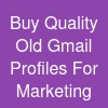 Buy Quality Old Gmail Profiles For Marketing