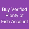 Buy Verified Plenty of Fish Account