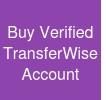Buy Verified TransferWise Account