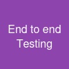 End to end Testing