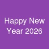 Happy New Year 2026