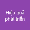 Hiệu quả phát triển