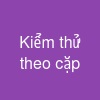 Kiểm thử theo cặp