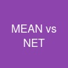 MEAN vs .NET