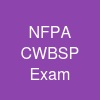 NFPA CWBSP Exam