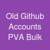 Old Github Accounts (PVA & Bulk)