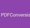 PDFConversion