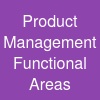 Product Management Functional Areas