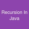 Recursion In Java