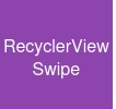 RecyclerView Swipe