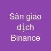 Sàn giao dịch Binance