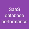 SaaS database performance