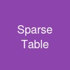 Sparse Table
