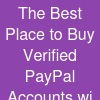 The Best Place to Buy Verified PayPal Accounts wi...