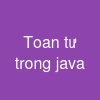 Toán tử trong java