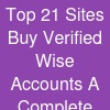 Top 21 Sites Buy Verified Wise Accounts: A Complete