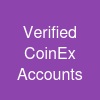 Verified CoinEx Accounts