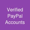 Verified PayPal Accounts