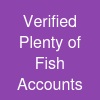 Verified Plenty of Fish Accounts