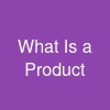 What Is a Product
