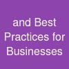 and Best Practices for Businesses