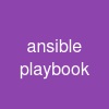 ansible playbook