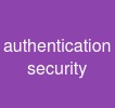 authentication security