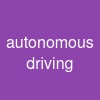 autonomous driving