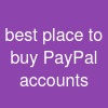 best place to buy PayPal accounts