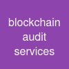 blockchain audit services