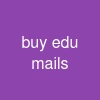buy edu mails