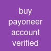 buy payoneer account verified