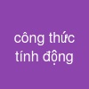 công thức tính động