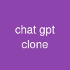 chat gpt clone
