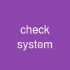 check system