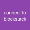 connect to blockstack