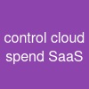 control cloud spend SaaS