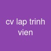 cv lap trinh vien