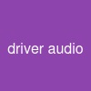 driver audio