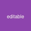 editable