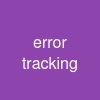 error tracking