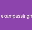 exampassingmaterial